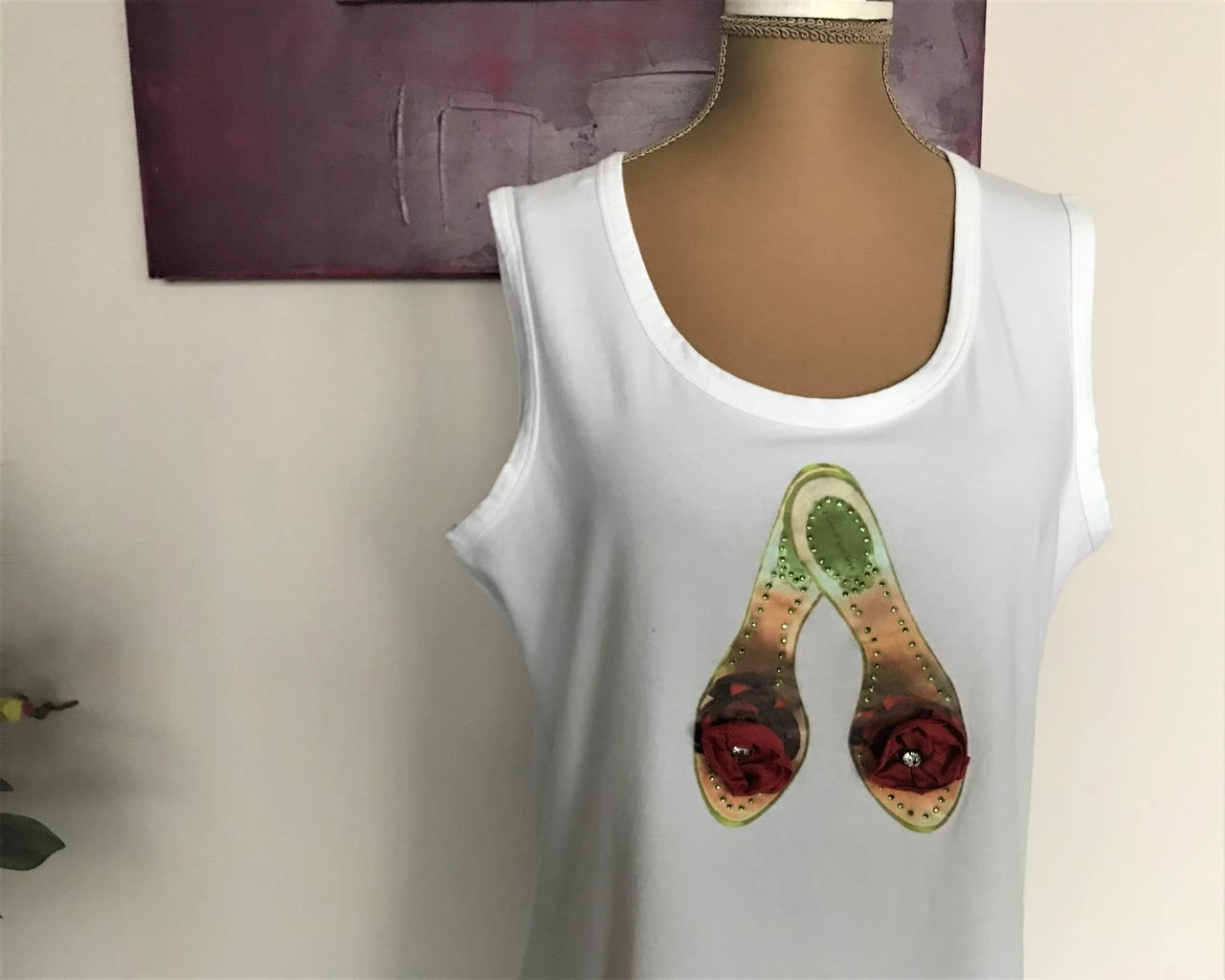 GCFontana M40 sleeveless pinafore with beautiful print. – photo 2